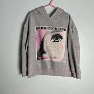 Barbie Girls Hoodie Set Size 7-8 “Born to Shine” Graphic Quote - Picture 1 of 7