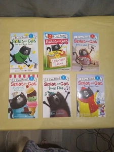 6 Books i can read! Beginning 1 reading with help 2 Splat the cat sings flat +++ - Picture 1 of 8