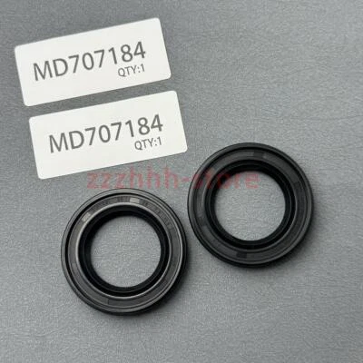 2PCS FOR 1984-2017 JEEP DODGE AXLE TRANSMISSION OUTPUT SHAFT OIL SEAL MD707184 - Image 1 of 4
