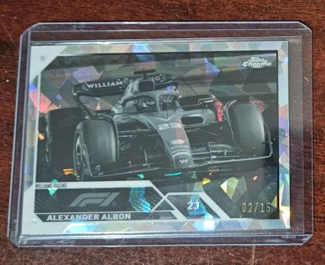 2023 Topps Chrome Formula 1 Alexander Albon #117 02/15 - Image 1 of 2