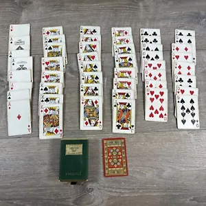Tarjetas de Juego de Congreso Vintage Patrón Floral Acabado Cel-U-Tone Pinochle - Imagen 1 de 12