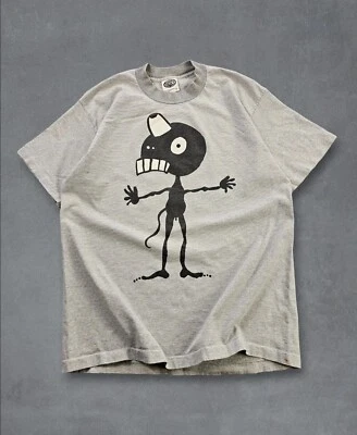 Camiseta De Colección Años 90 Doughboys Banda Rock Alternativo Punk Gris Rayas XL Foto 1 de 4