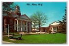 Mt Kisco NY Municipal Building and Public Library Chrome Postcard Posted 1980