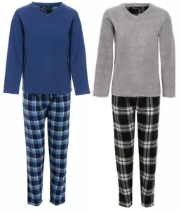 SUMMER Ex STORE Boys Fleece Pyjamas Supersoft Cosy Long Sleeve Gaming Nightwear - Picture 1 of 8