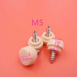 Tornillos para pulgar M5X12 mm Tornillos de cabeza de plástico Tornillo autorroscante 10/30 piezas - Imagen 1 de 2