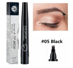 Tiktok trending Eyebrow Ink Pen Long Lasting Eye Brow Pencil 3D Fork Makeup - Picture 1 of 5