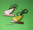 Keychain Keyring Rubber Motorcycle Bike Collectible Gift Color For Honda Wing