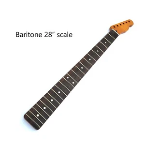 Baritone Conversion Neck for Telecaster – 28" Scale Length, 22 Frets, Indian/rw - Bild 1 von 8