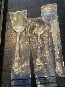 MEADOW ROSE BY WALACE WATSON STERLING FLATWARE 3 SERVERS  NO MONOGRAMS - Picture 1 of 1