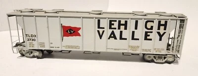 NJ Custom Brass O Scale  Covered Hopper  Lehigh Valley #2730 - Image 1 of 4