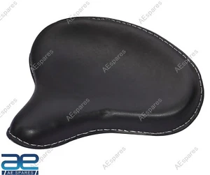 Siège Solo En Cuir Véritable FLATHEAD Pour HARLEY WLA WLC VL UL EL KNUCKLEHEAD - Photo 1/8