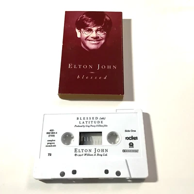 Elton John - Blessed (Cassette Single, 1995) Pop Rock - Image 1 of 3