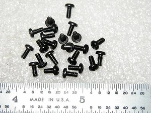 2-56 X 3/16" CABEZA DE SARTÉN DE TORNILLO PHILLIPS ACERO ALEACIÓN DE ÓXIDO NEGRO - 100 piezas - Imagen 1 de 1