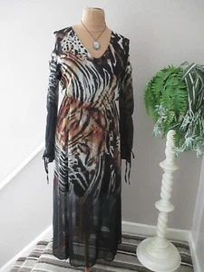 STAR BY JULIEN MACDONALD ANIMAL PRINT DRESS SIZE 16 - Picture 1 of 7