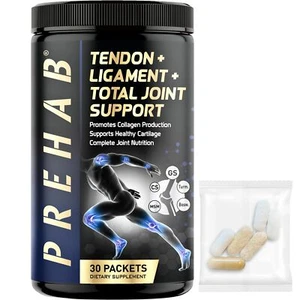 PREHAB Tendon + Ligament + Total Joint Support | Joint Supplement for Athlete... - Picture 1 of 9
