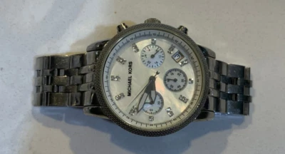 Reloj de pulsera Michael Kors Ritz MK5020 tono plateado para mujer Foto 1 de 3