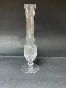 9,5" Waterford geschliffene Kristallknospenvase - ALANA Muster - Bild 1 von 8