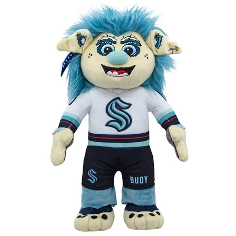 Bleacher Creatures Seattle Kraken Buoy 10" Mascot Plush Figure Cover