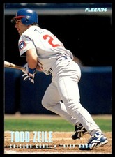 1996 Fleer Tiffany #333 Todd Zeile Chicago Cubs