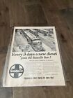 Original 1953 Santa Fe Train Life Magazine Ad