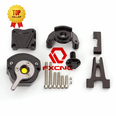 转向阻尼器稳定器带安装套件适用于川崎 2008 - 2014 Ninja 250R 2009 10 — 第 1/4 张图片