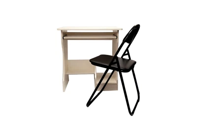 Meta Computer Desk, Table with keyboard Tray, Home Office  - Image 1 of 4