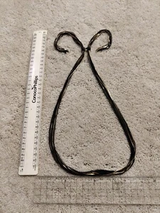 Necklace Fashion Accessories Black Gold Chain - Picture 1 of 4