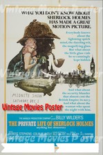 The Private Life of Sherlock Holmes 1971 Repro Reproduction Print Thrillers