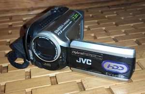 CAMESCOPE HYBRIDE JVC EVERIO GZ-MG255E + DOCK - Photo 1/3