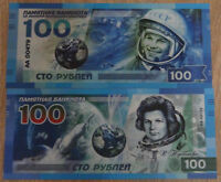 color Coin in capsule 25 rubles 2018 Valentina Tereshkova