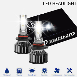 White 6500k LED Headlight High Beam Bulbs Kit Super Bright For Isuzu i-280 2006