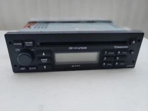 HYUNDAI RADIO STEREO CD PLAYER HEAD UNIT VDDC0142092277 - UNTESTED - Picture 1 of 8