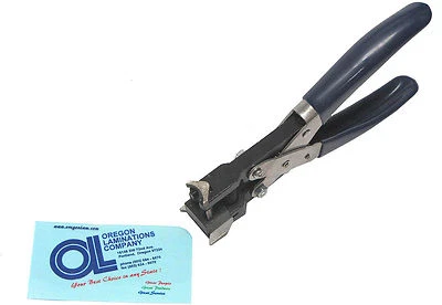 OREGON LAMINATIONS PREMIUM 10mm Corner Rounder Punch (3/8" radius) Heavy Duty Steel Cutter [New]