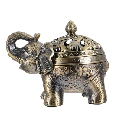  FORNO DECORABILE DECORABILE 1 PZ Forno squisito del censer del metallo del - Immagine 1 di 4