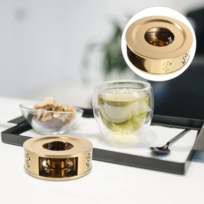  Scalda teiera: Scalda teiera in acciaio inossidabile, portacandele a forma di - Immagine 1 di 4