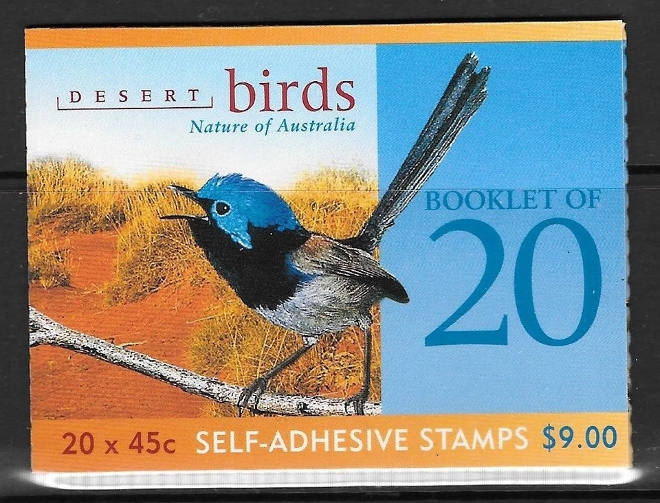 AUSTRALIA SGSB146 2001 $20  FLUNA & FLORA (BIRDS) BOOKLET MNH - Image 1 of 1