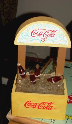 Vintage Coca-Cola Collectible Water Fountain New in Opened Box Tested 11" Tall - Image 1 of 4