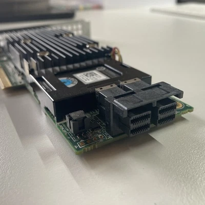 Dell 44GNF PERC H730 1GB Dual Port Mini-SAS HD PCI-E x8 Raid Card no Bracket - Image 1 of 4