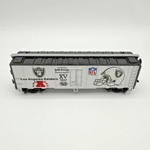 Mantua HO Scale Super Bowl Express NFL Certified: L A Raiders Box Car - Picture 1 of 5