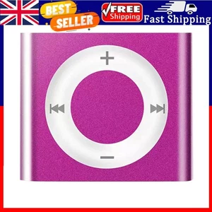 Mini Clip Reproductor MP3 con Altavoz Metal Tarjeta TF Expansión 64G 180mAh (Rojo Rosa) - Imagen 1 de 5