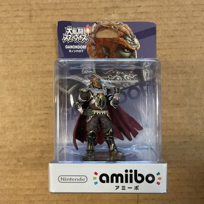 (H9725) Nintendo Amiibo Ganon Super Smash Bros. GANONDORF Switch Wii U Japón Foto 1 de 4