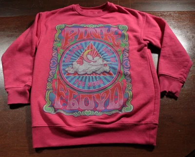 Pink Floyd Dark Side of the Moon Sweatshirt Youth M Kids Pink - Image 1 of 3