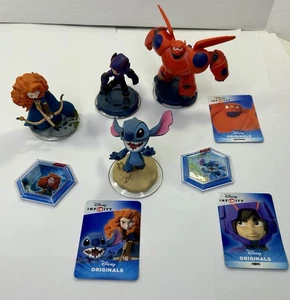 Lotto Figurine DISNEY INFINITY, Brave, Lilo e Stitch, Big Hero 6 - Foto 1 di 6