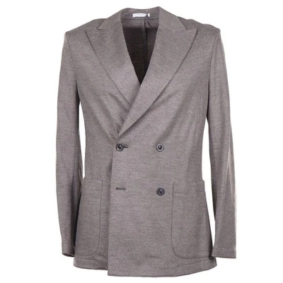 Boglioli Dove серый коричневый мягкий Джерси фланель шерсти блейзер 38R новый с Ярлыками спортивное пальто - Изображение 1 из 4