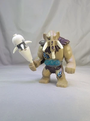 Lego Mungus Minifigure 70144 Legends Of Chima All Pieces Inc Club Mammoth Helmet - Image 1 of 4