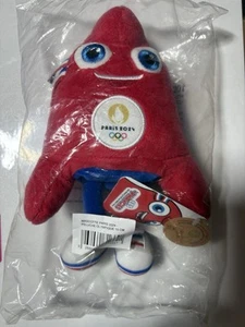Olympische Spiele 2024 Paris Maskottchen Les Phryges 9 Zoll Plüsch (neu/versiegelt) - Bild 1 von 3
