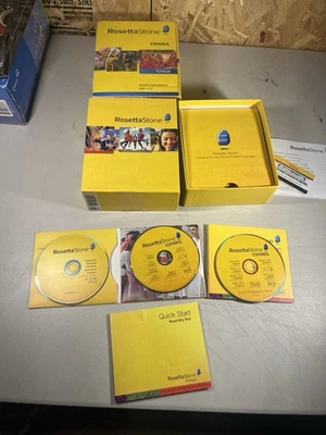 Rosetta Stone Español Spanish Latin America Level 1 & 2 Discs with Box - Image 1 of 4