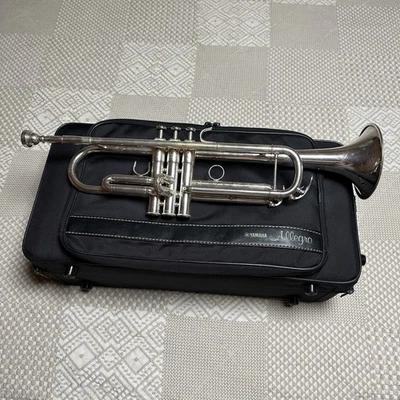 雅马哈小号 Allegro YTR-5335-GII - 镀银 - 我们女儿使用最少  — 第 1/4 张图片