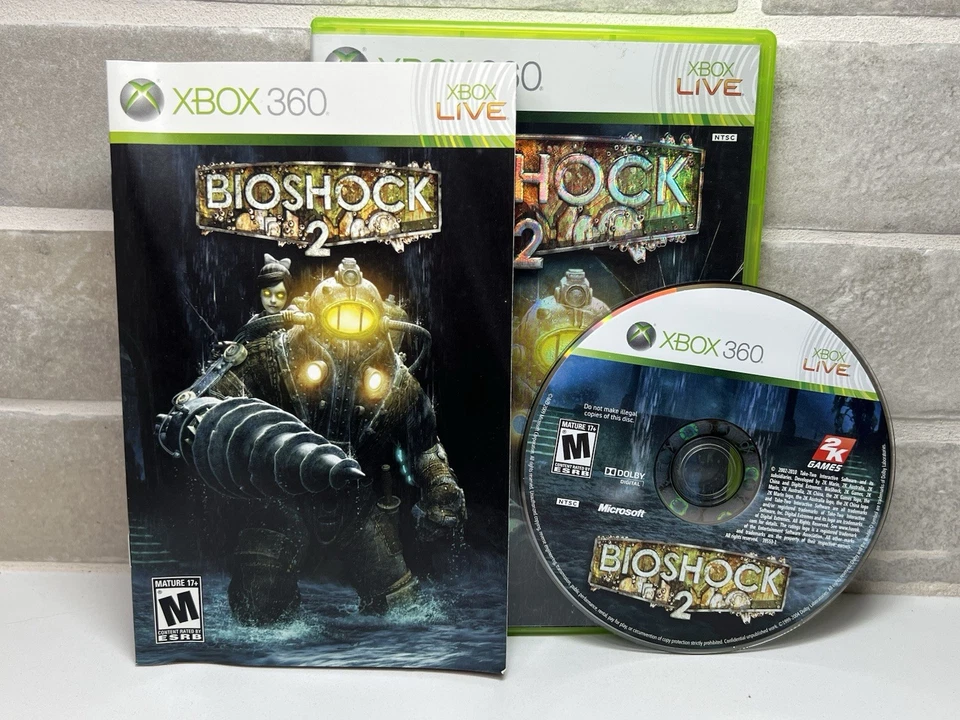 BioShock 2 - Microsoft Xbox 360 - Complete In Box Cib - Image 1 of 4