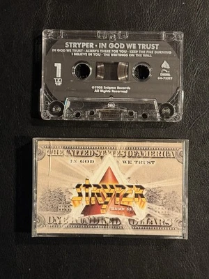 🔥 Stryper – In God We Trust (1988, Enigma Records, Canada Cassette) 🔥 - Image 1 of 3